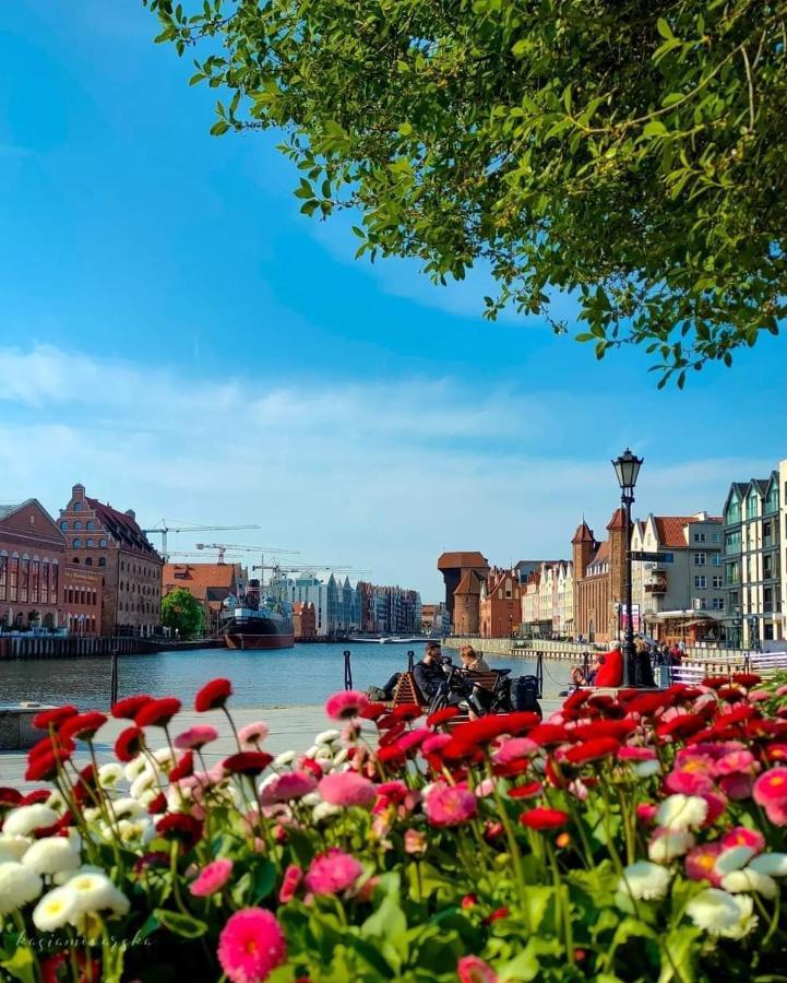 Gdansk Centrum - Apartament 3 - Pokojowy Z Duzym Tarasem Kültér fotó