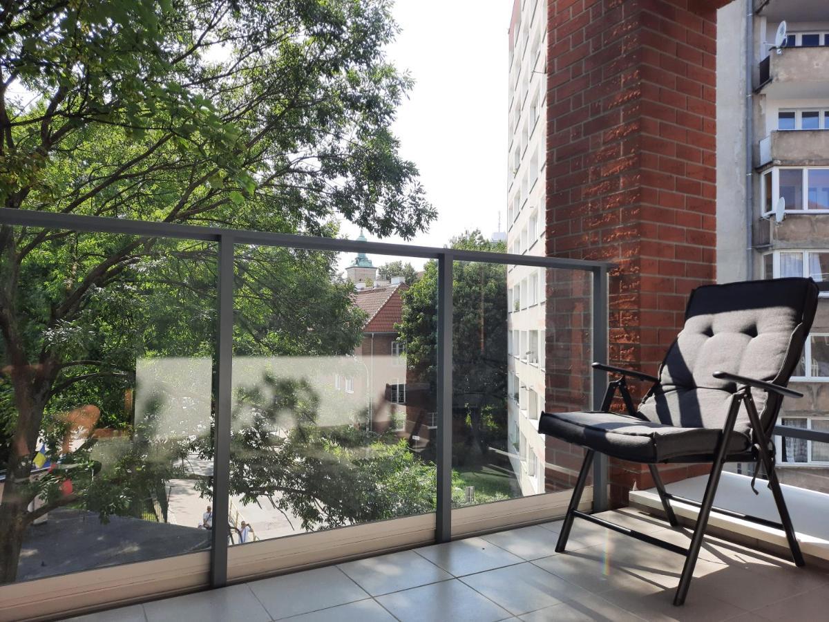 Gdansk Centrum - Apartament 3 - Pokojowy Z Duzym Tarasem Kültér fotó
