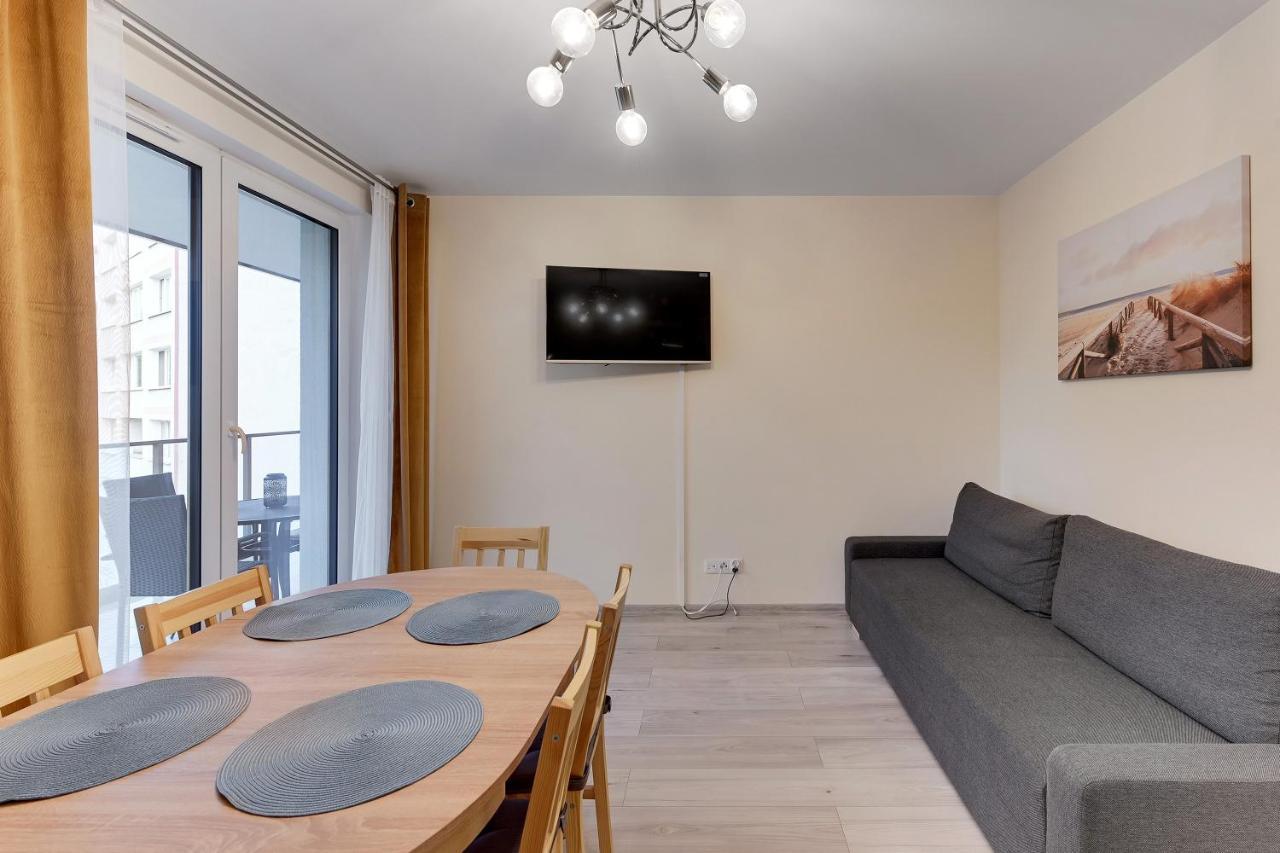 Gdansk Centrum - Apartament 3 - Pokojowy Z Duzym Tarasem Kültér fotó