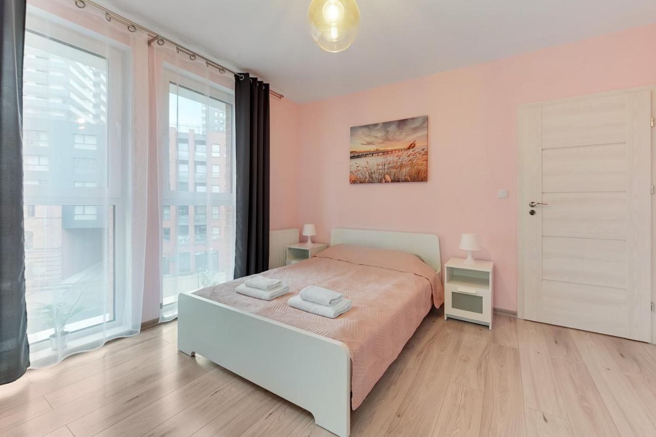 Gdansk Centrum - Apartament 3 - Pokojowy Z Duzym Tarasem Kültér fotó