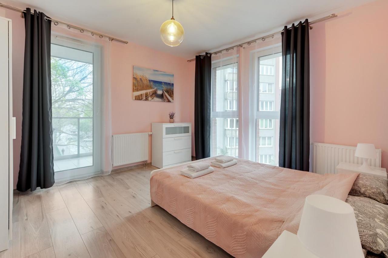 Gdansk Centrum - Apartament 3 - Pokojowy Z Duzym Tarasem Kültér fotó