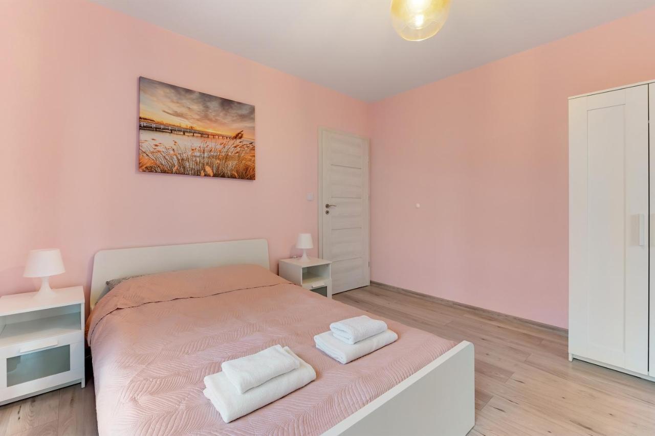 Gdansk Centrum - Apartament 3 - Pokojowy Z Duzym Tarasem Kültér fotó