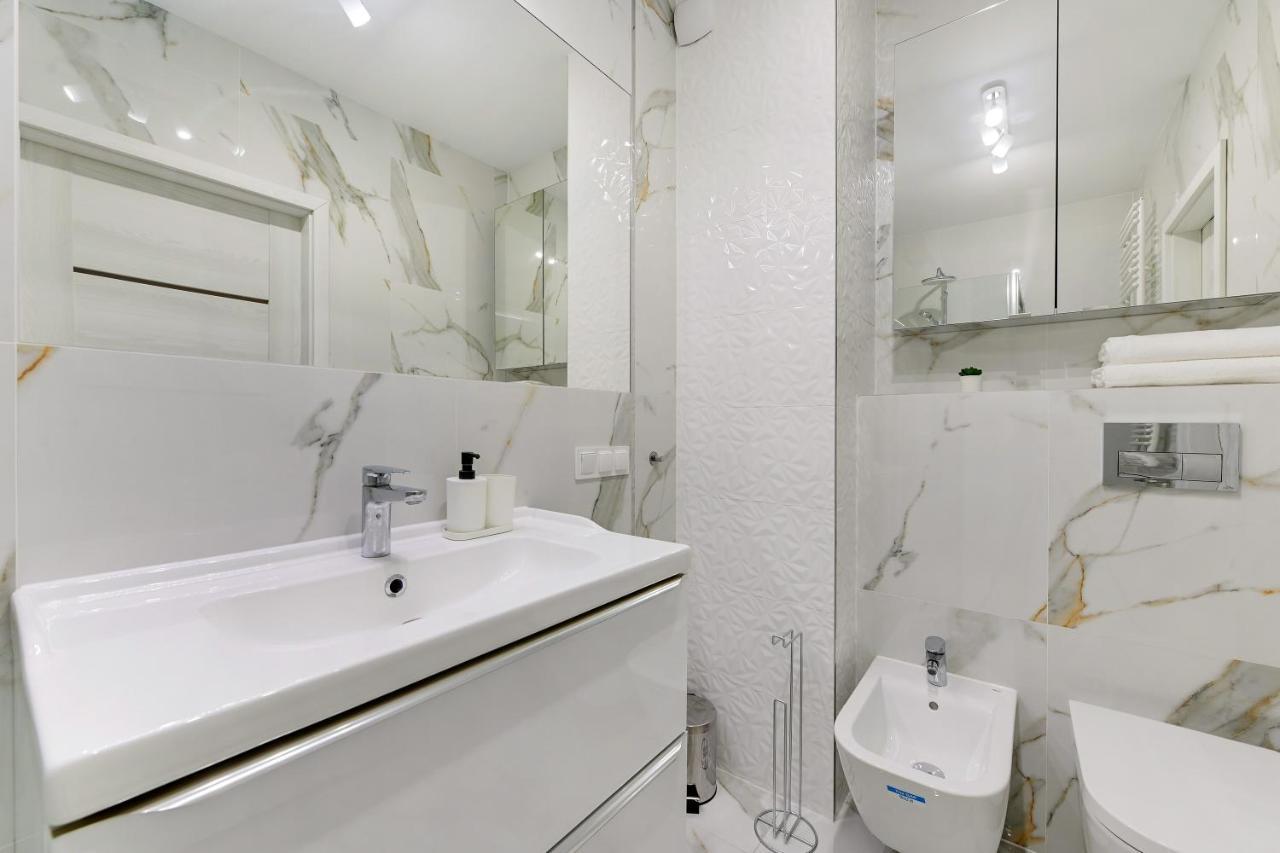 Gdansk Centrum - Apartament 3 - Pokojowy Z Duzym Tarasem Kültér fotó