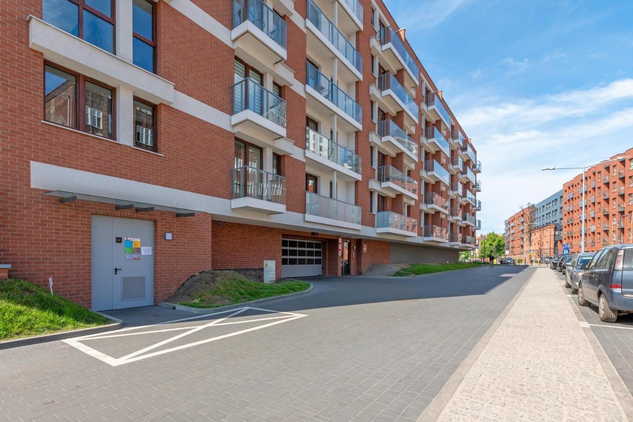 Gdansk Centrum - Apartament 3 - Pokojowy Z Duzym Tarasem Kültér fotó