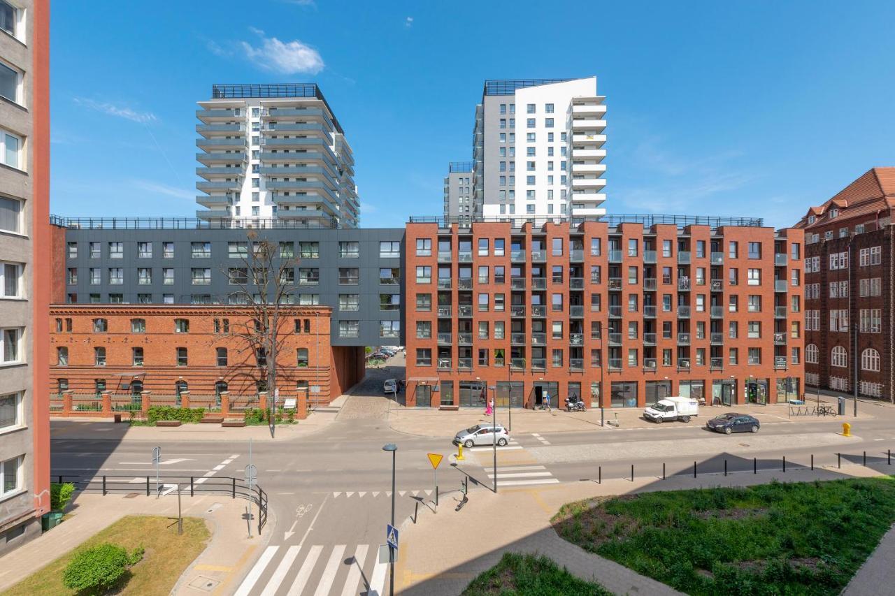 Gdansk Centrum - Apartament 3 - Pokojowy Z Duzym Tarasem Kültér fotó
