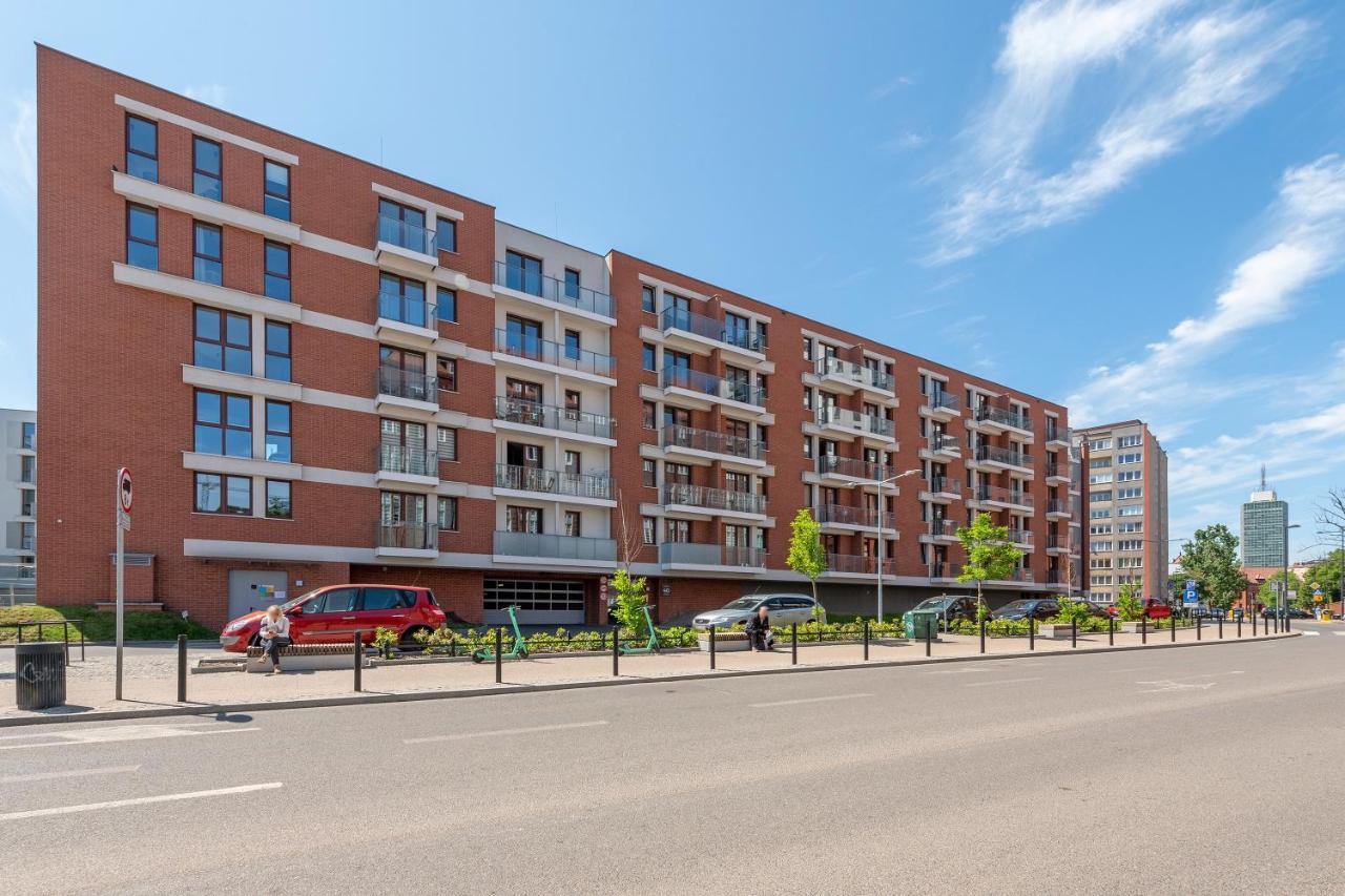 Gdansk Centrum - Apartament 3 - Pokojowy Z Duzym Tarasem Kültér fotó
