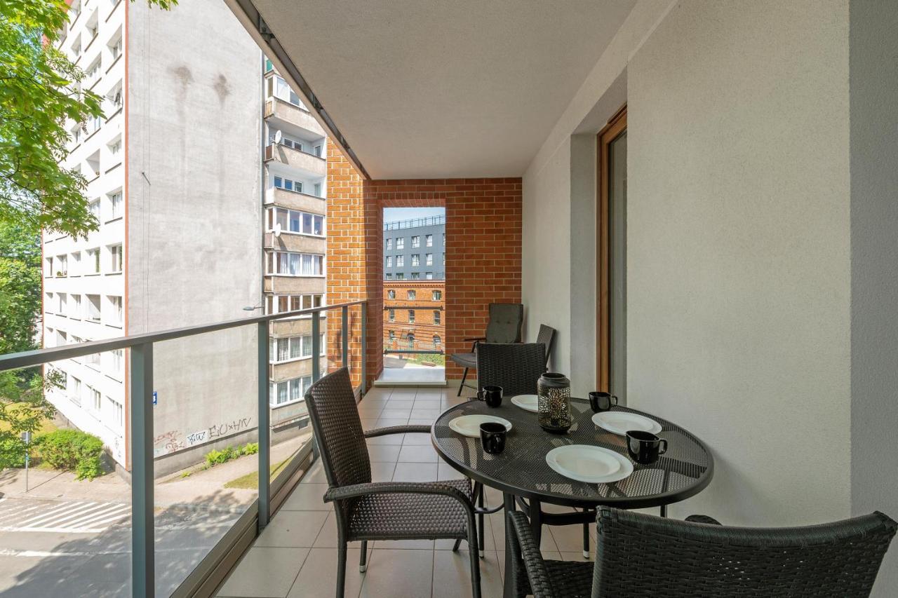 Gdansk Centrum - Apartament 3 - Pokojowy Z Duzym Tarasem Kültér fotó